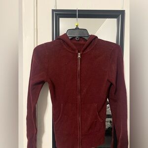 Burgundy Jacket